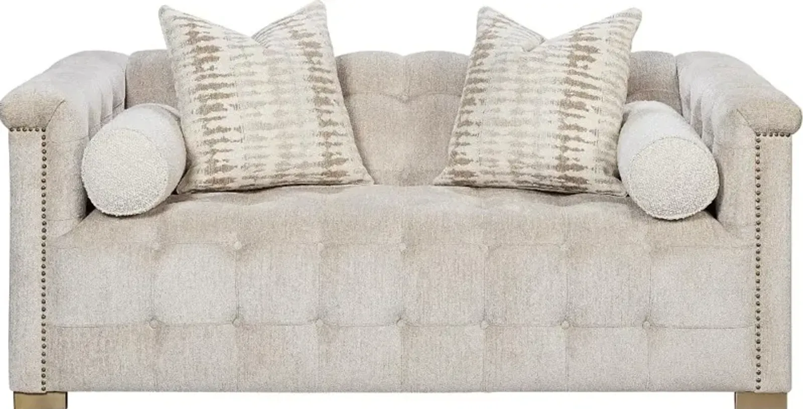 Harper Light Beige Loveseat