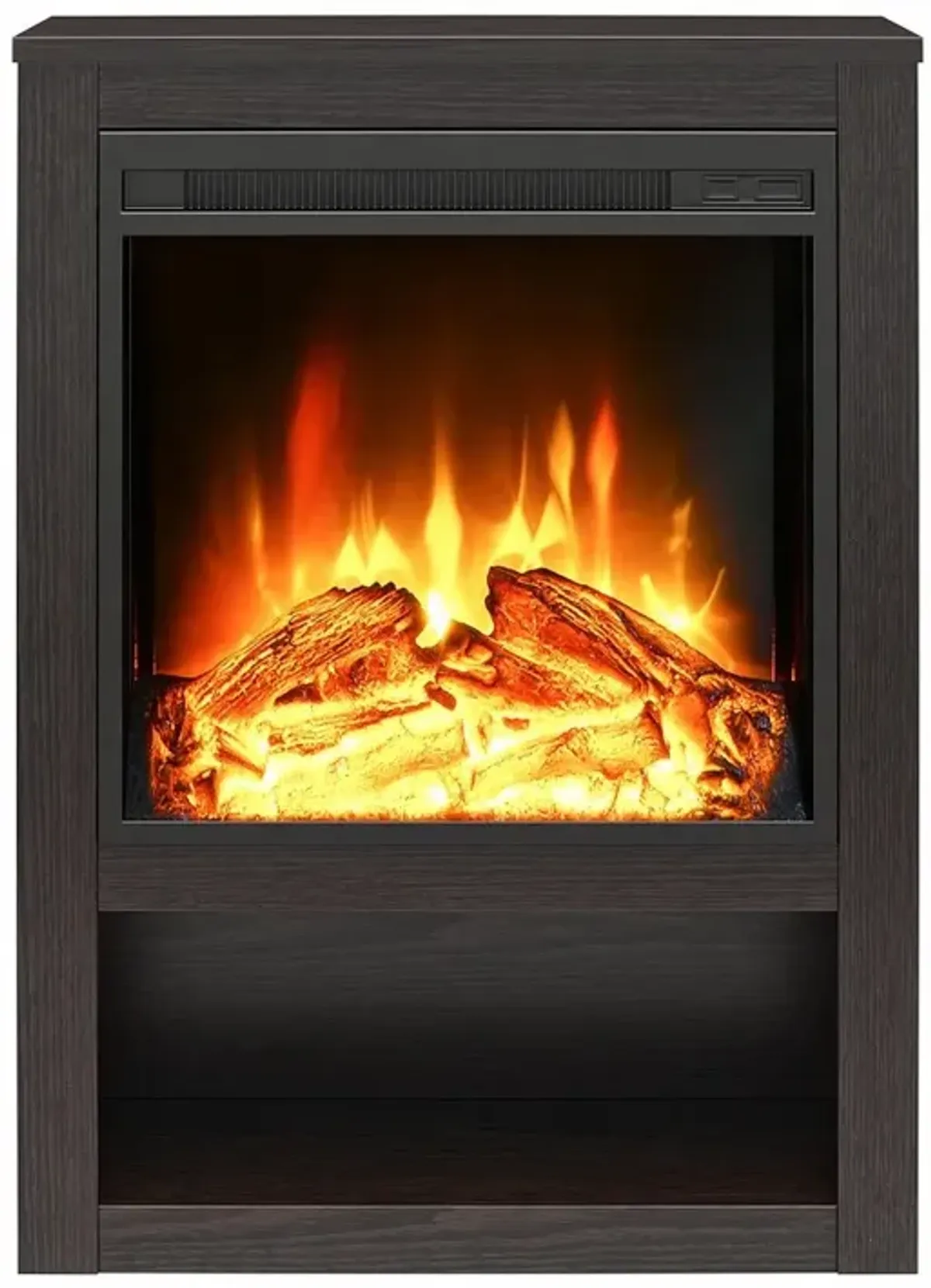 Clermont Espresso Electric Fireplace