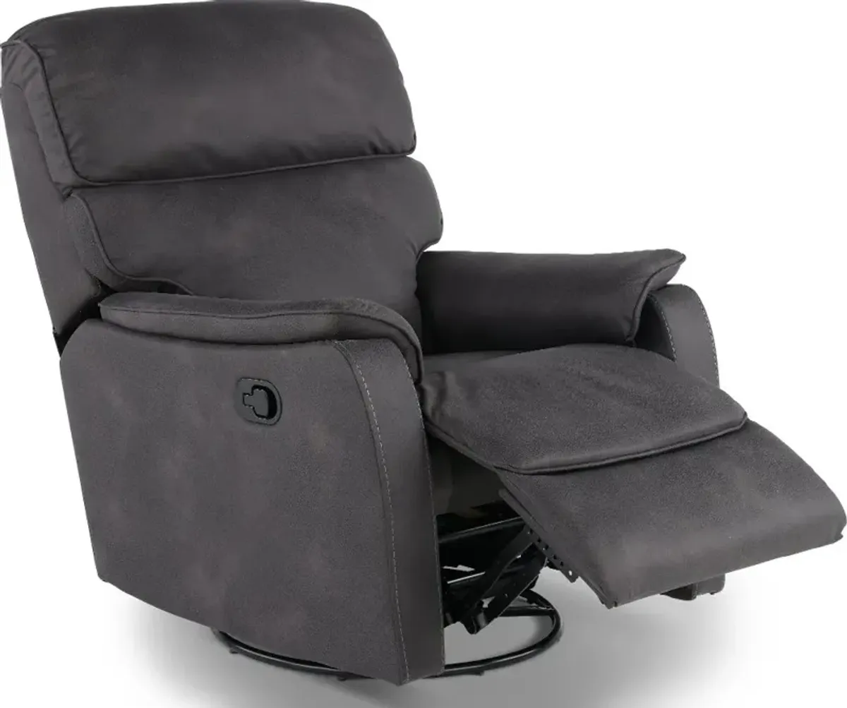 Vail Shadow Swivel Recliner