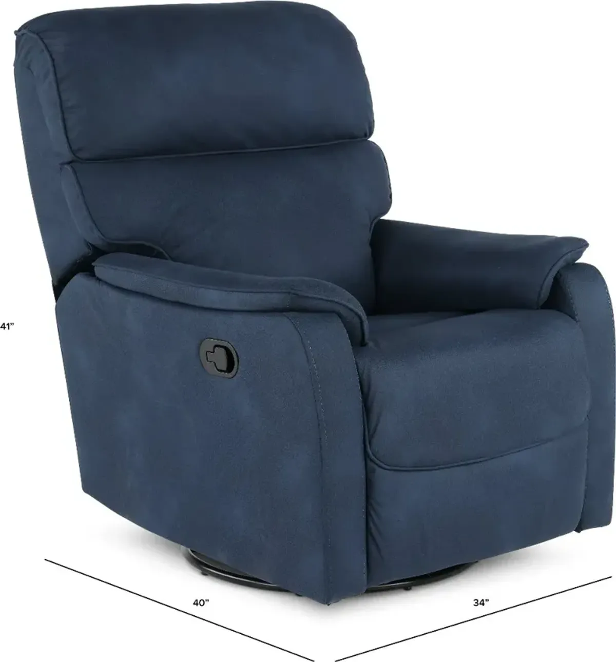 Vail Sky Swivel Recliner