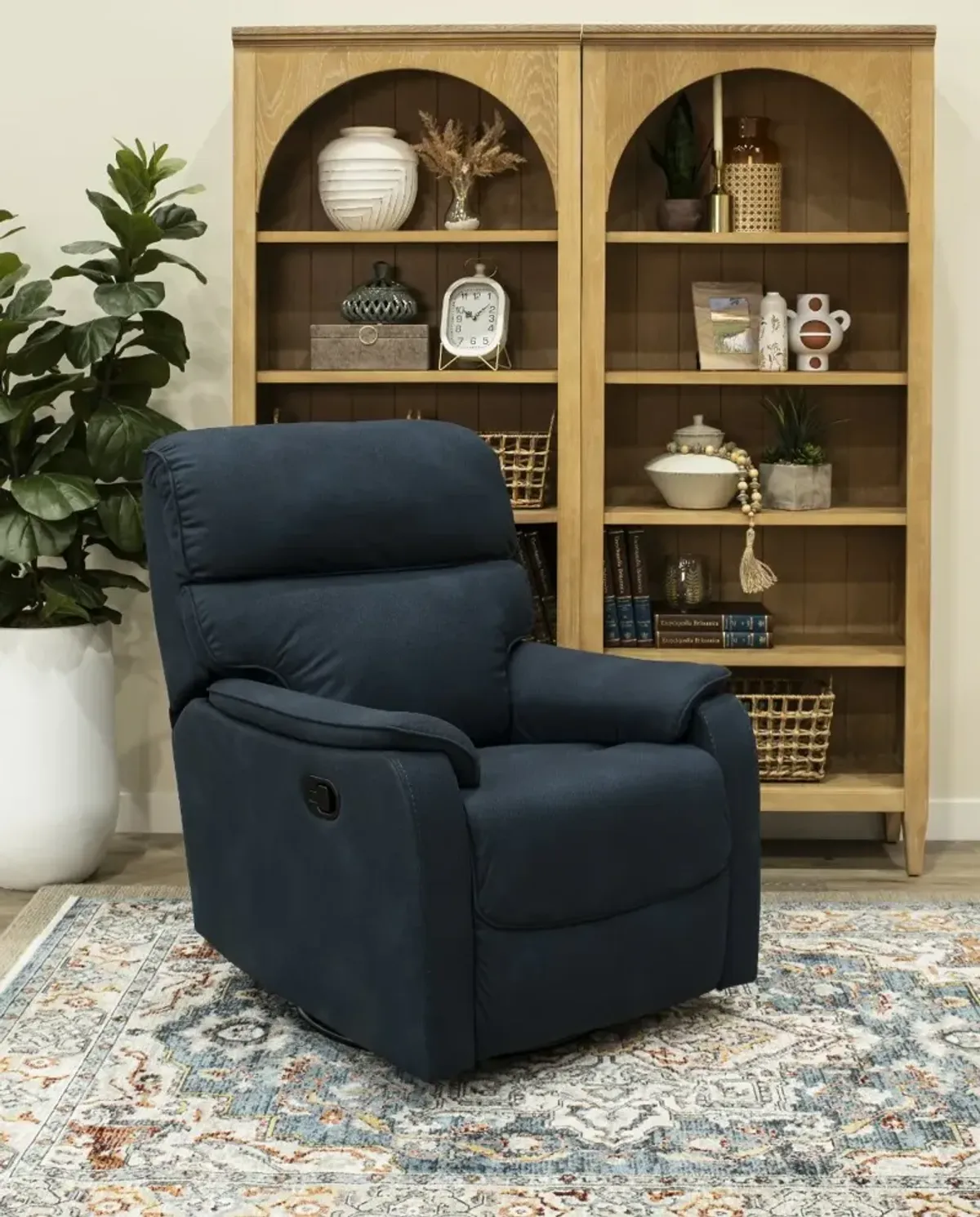 Vail Sky Swivel Recliner