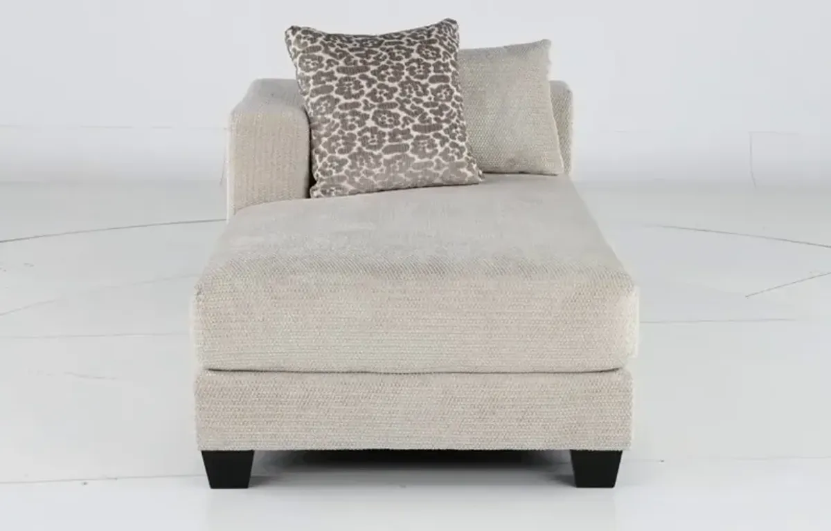 Camero Gray Accent Chaise