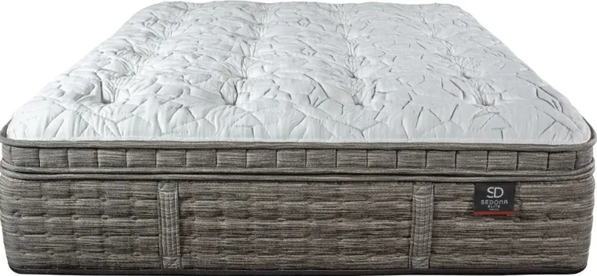 King Koil Sedona Elite Plush Box Pillow Top Queen Mattress - 2024...