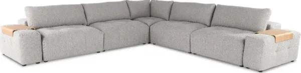 Preston Gray Modular 7 Piece Sectional