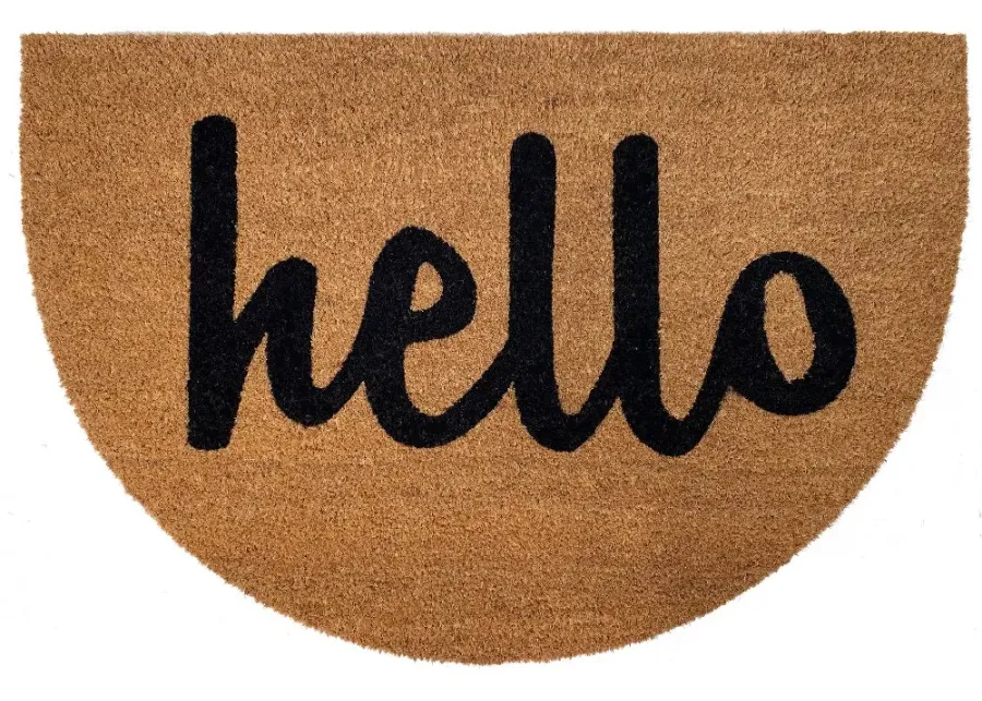 Arch Natural Hello Doormat