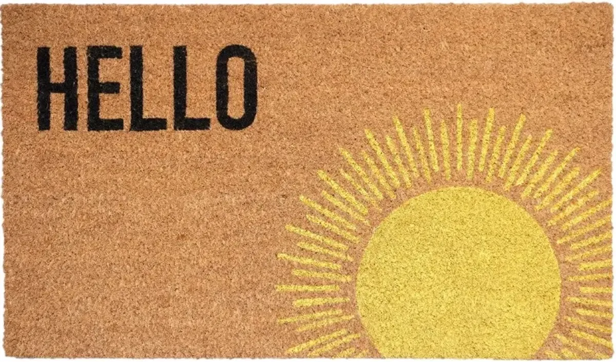 Hello Sunshine Doormat