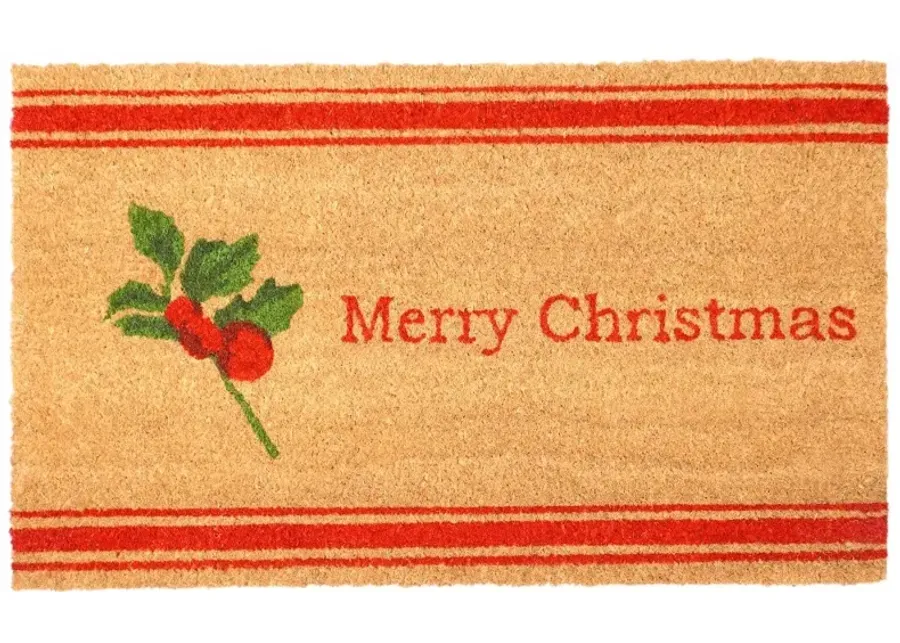 Holly Berry Doormat