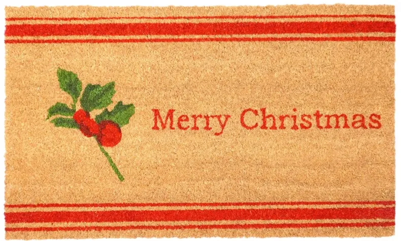 Holly Berry Doormat