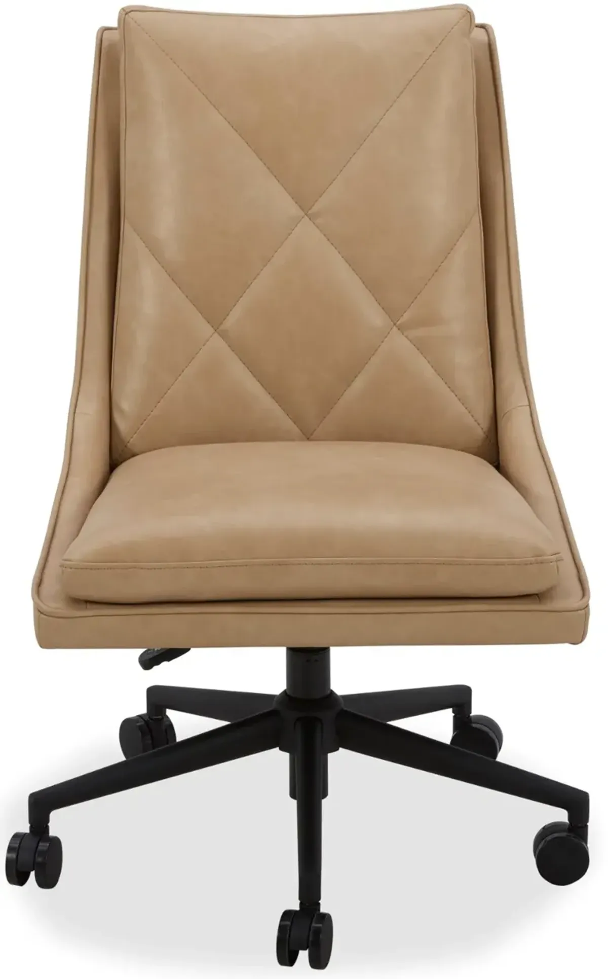 Copley Tan Caster Office Chair