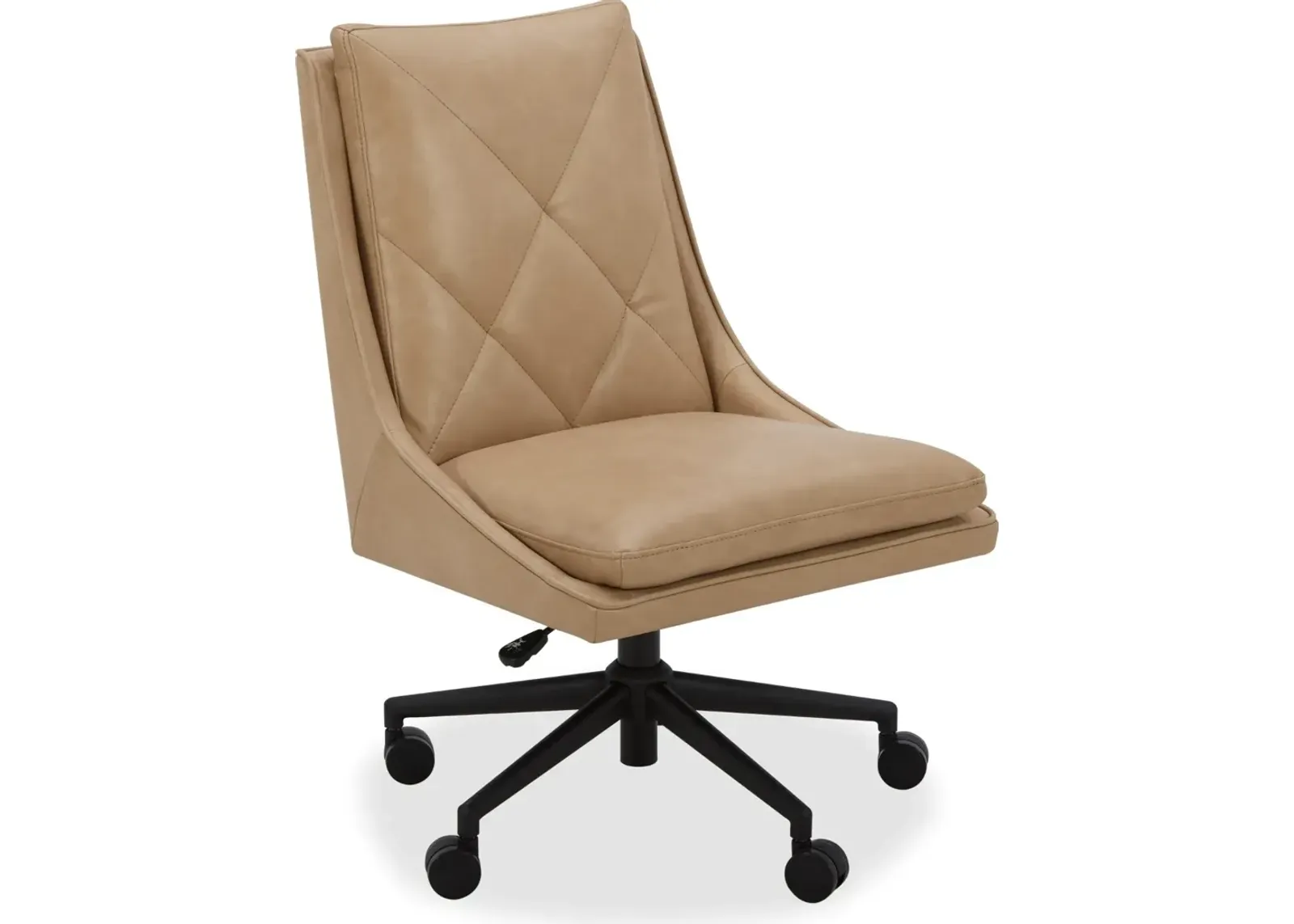 Copley Tan Caster Office Chair