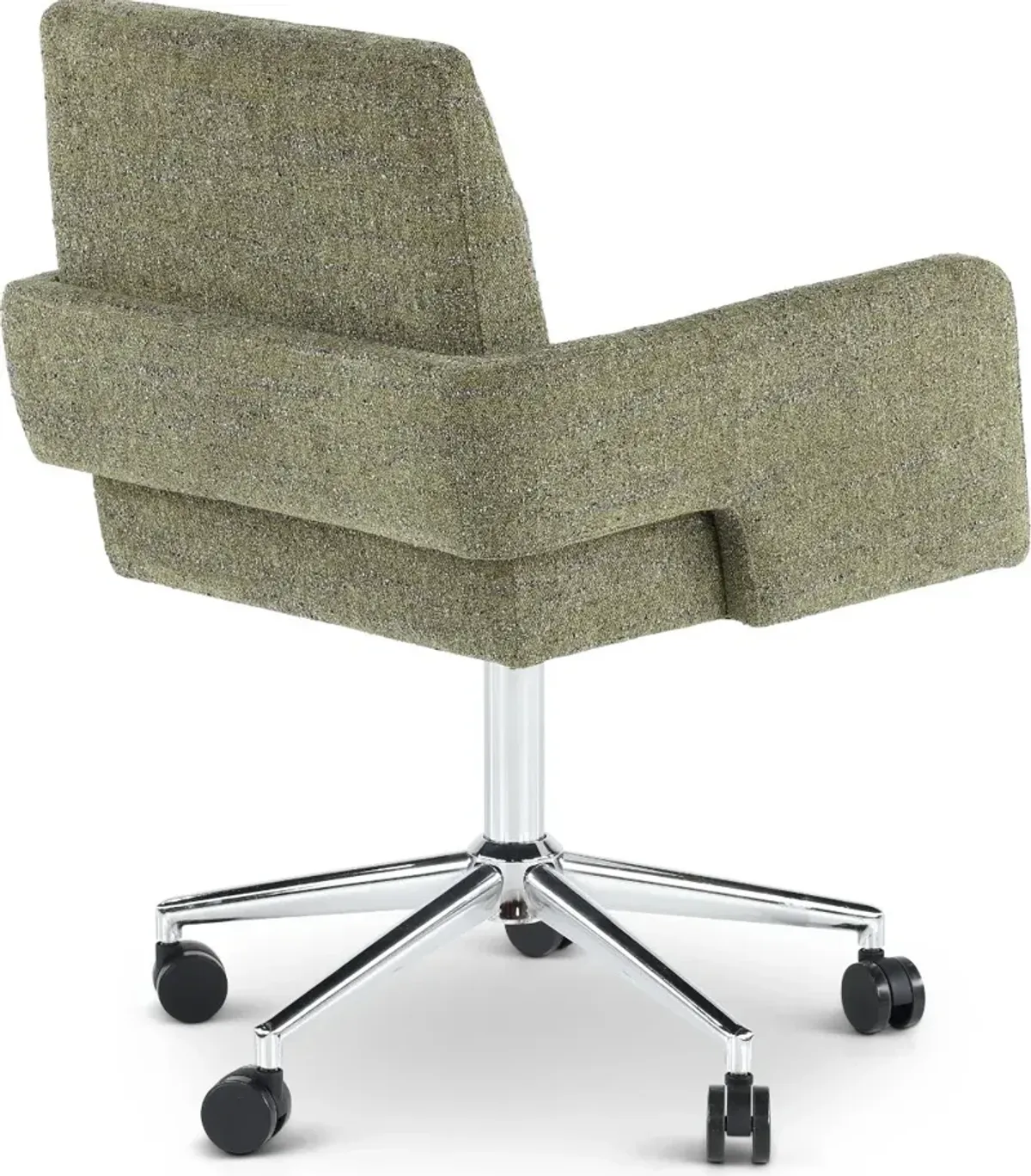 Copley Mellow Forest Green Caster Office Chair