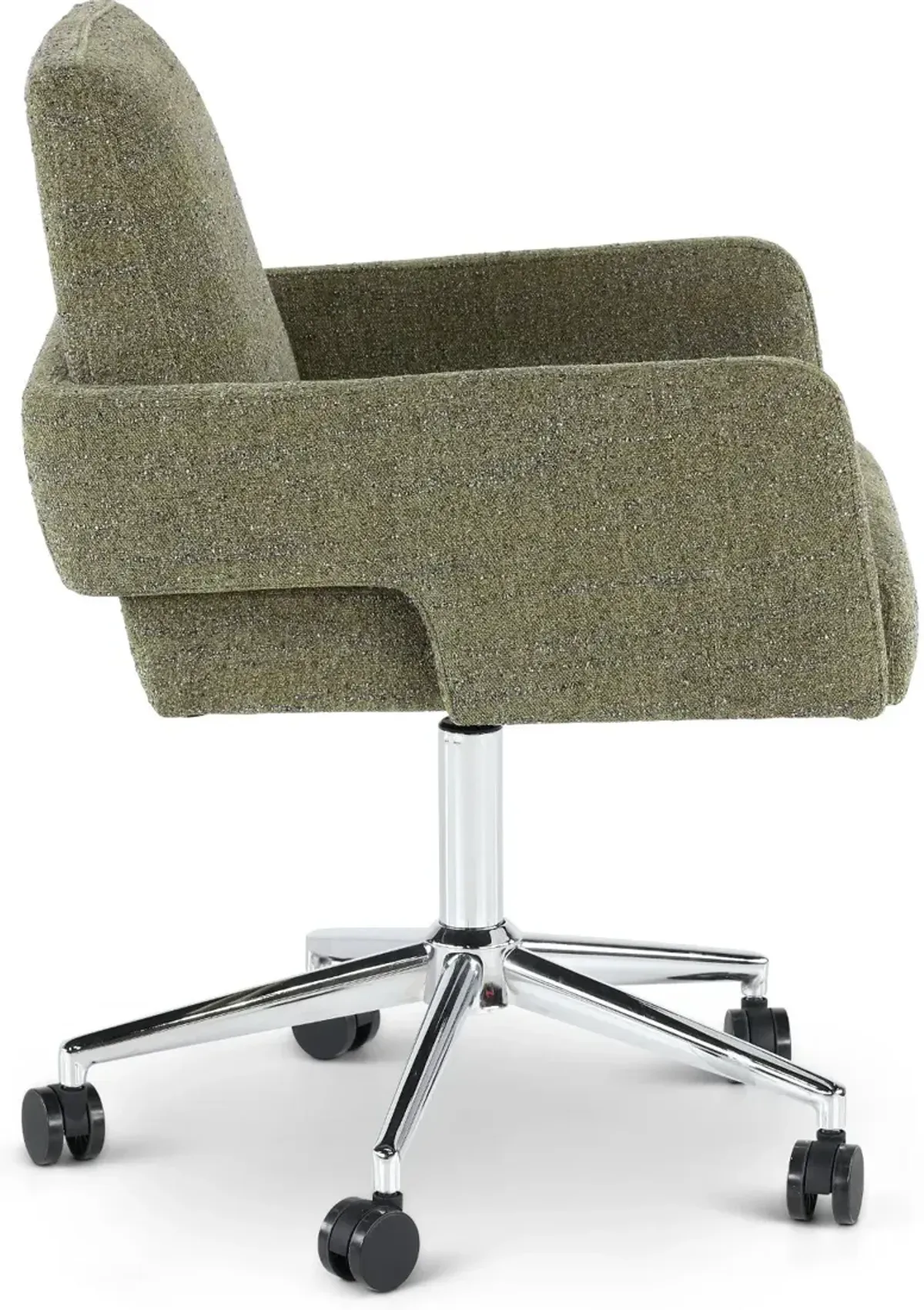 Copley Mellow Forest Green Caster Office Chair