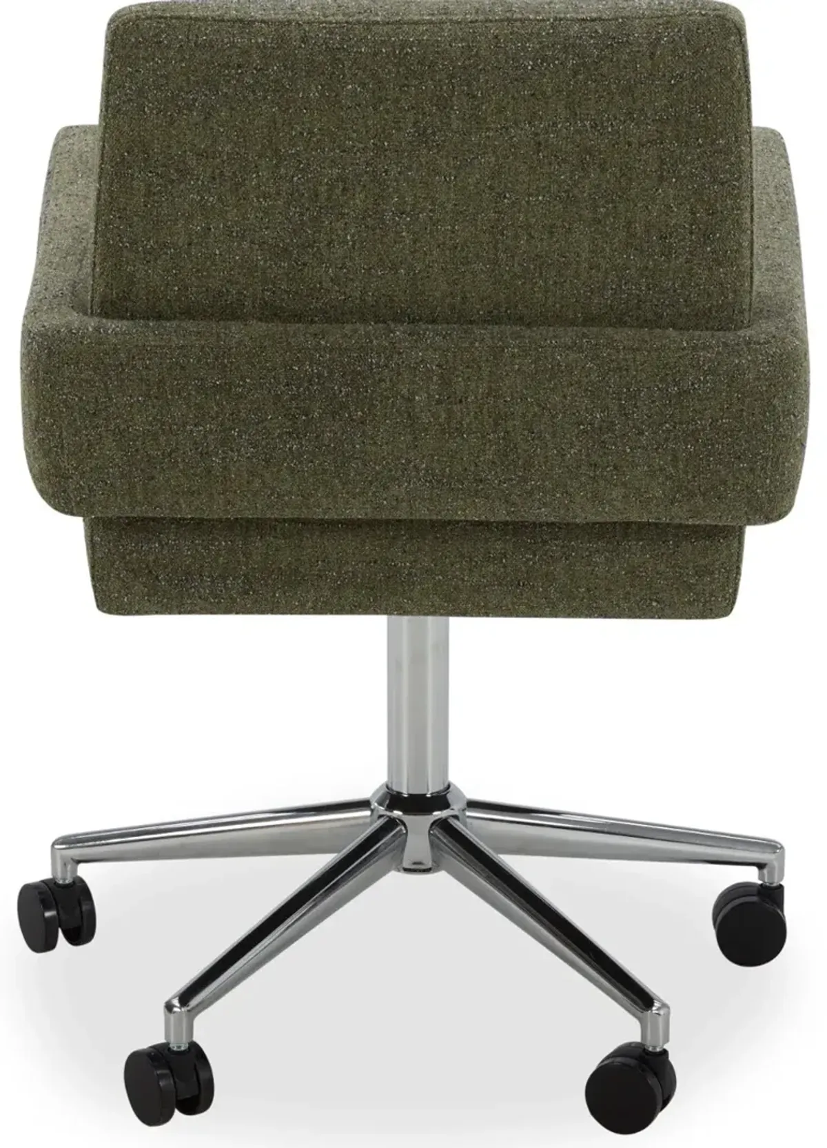 Copley Mellow Forest Green Caster Office Chair