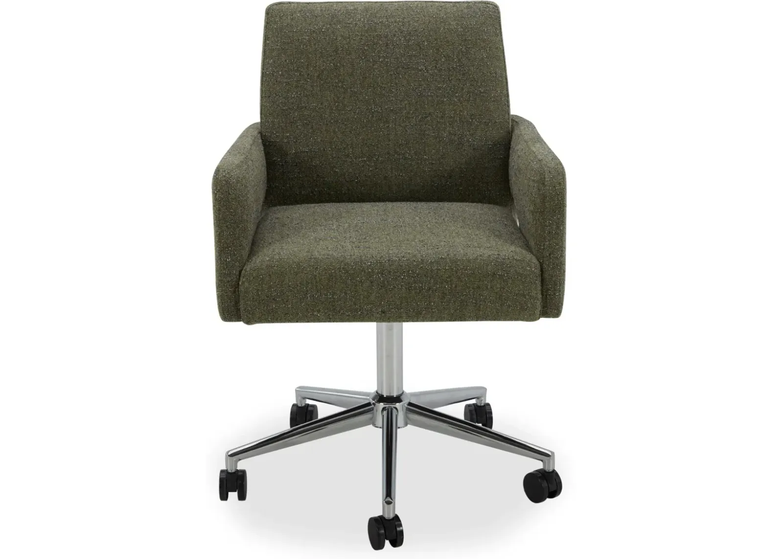 Copley Mellow Forest Green Caster Office Chair