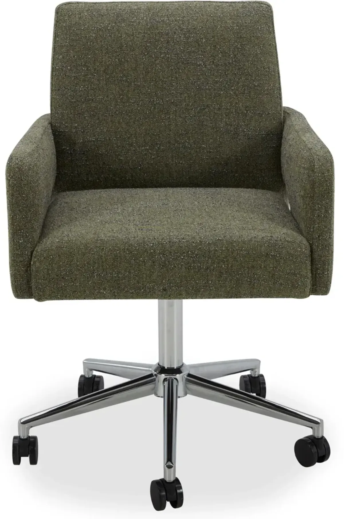 Copley Mellow Forest Green Caster Office Chair