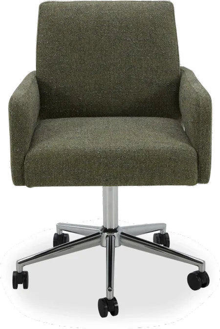 Copley Mellow Forest Green Caster Office Chair
