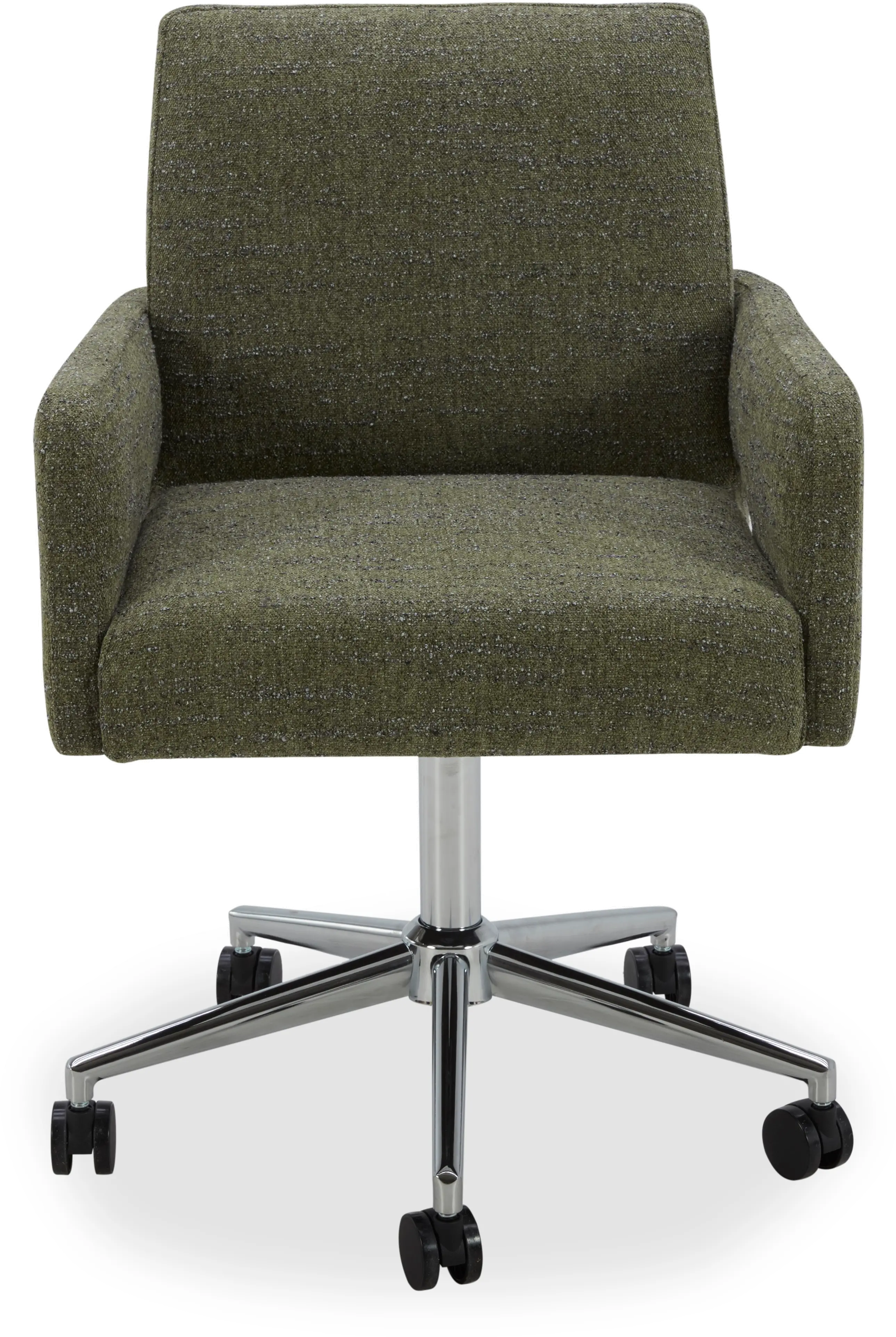 Copley Mellow Forest Green Caster Office Chair