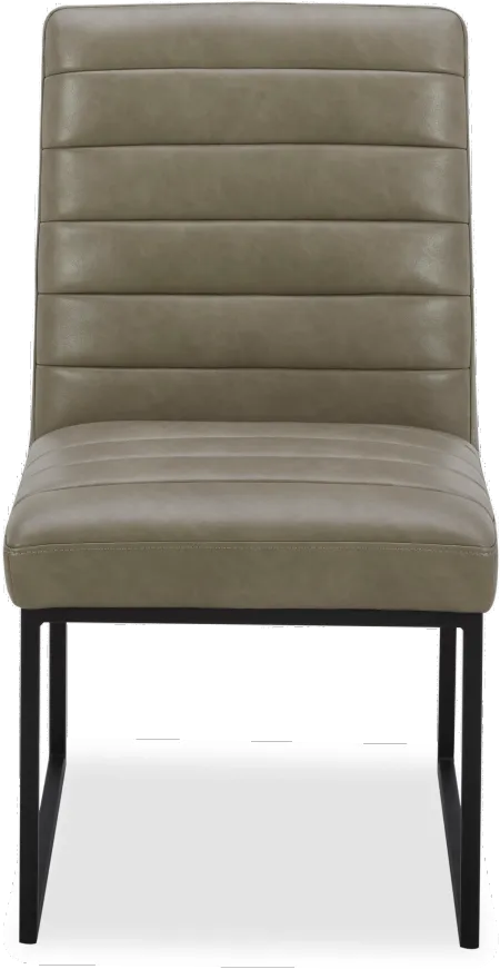Copley Silver Modern Guest Chair