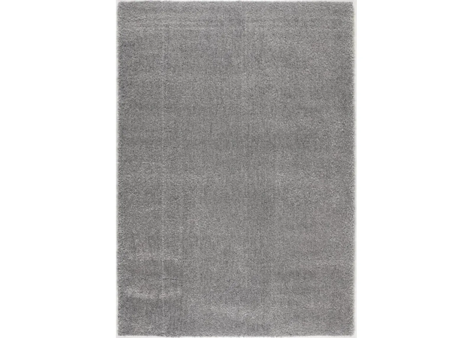 Anakara 5 x 7 Fluffy Gray Area Rug