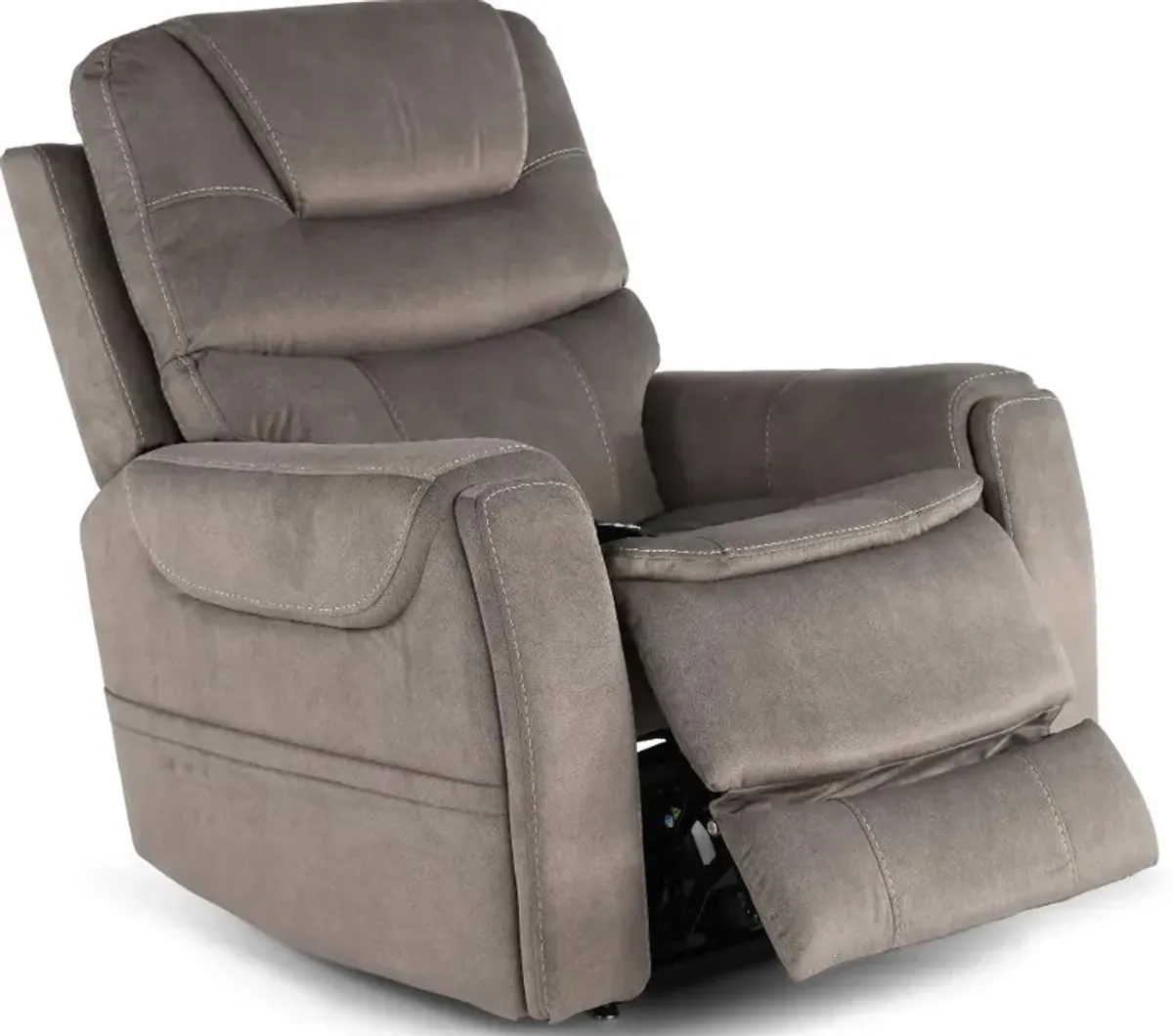 Arula Elephant Gray Power Lift Recliner