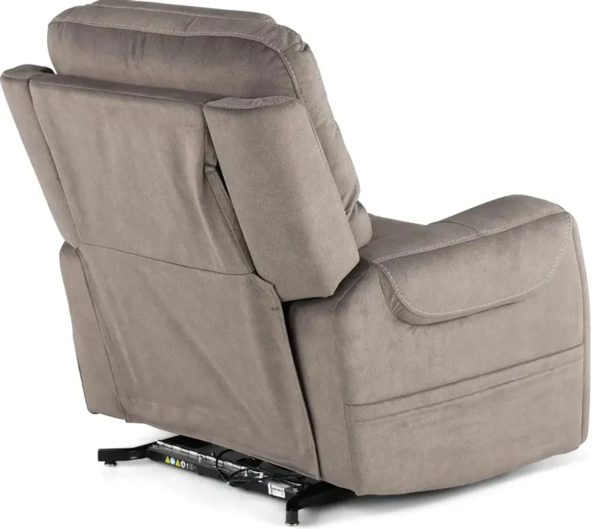 Arula Elephant Gray Power Lift Recliner