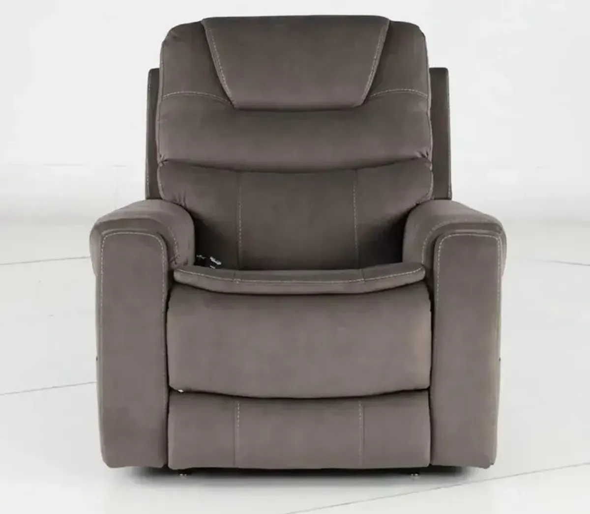 Arula Elephant Gray Power Lift Recliner