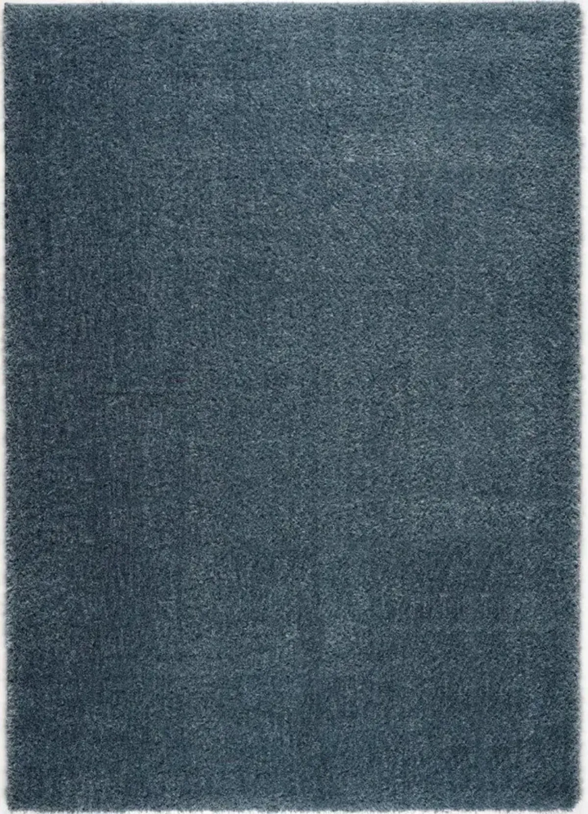 Anakara 5 x 7 Fluffy Blue Area Rug