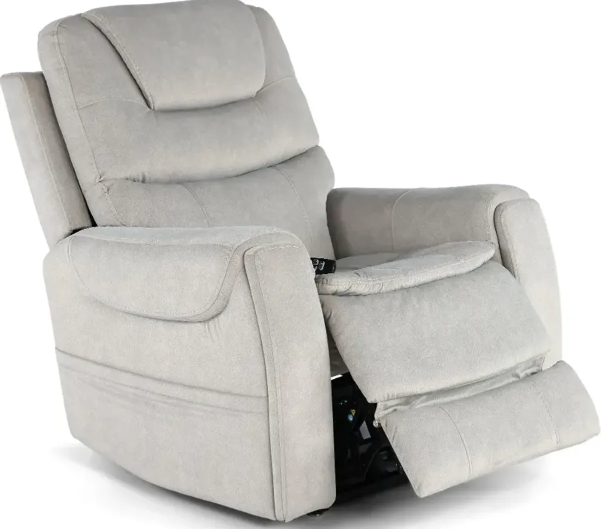 Arula Dove Gray Power Lift Recliner