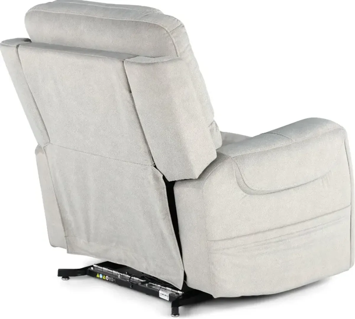 Arula Dove Gray Power Lift Recliner