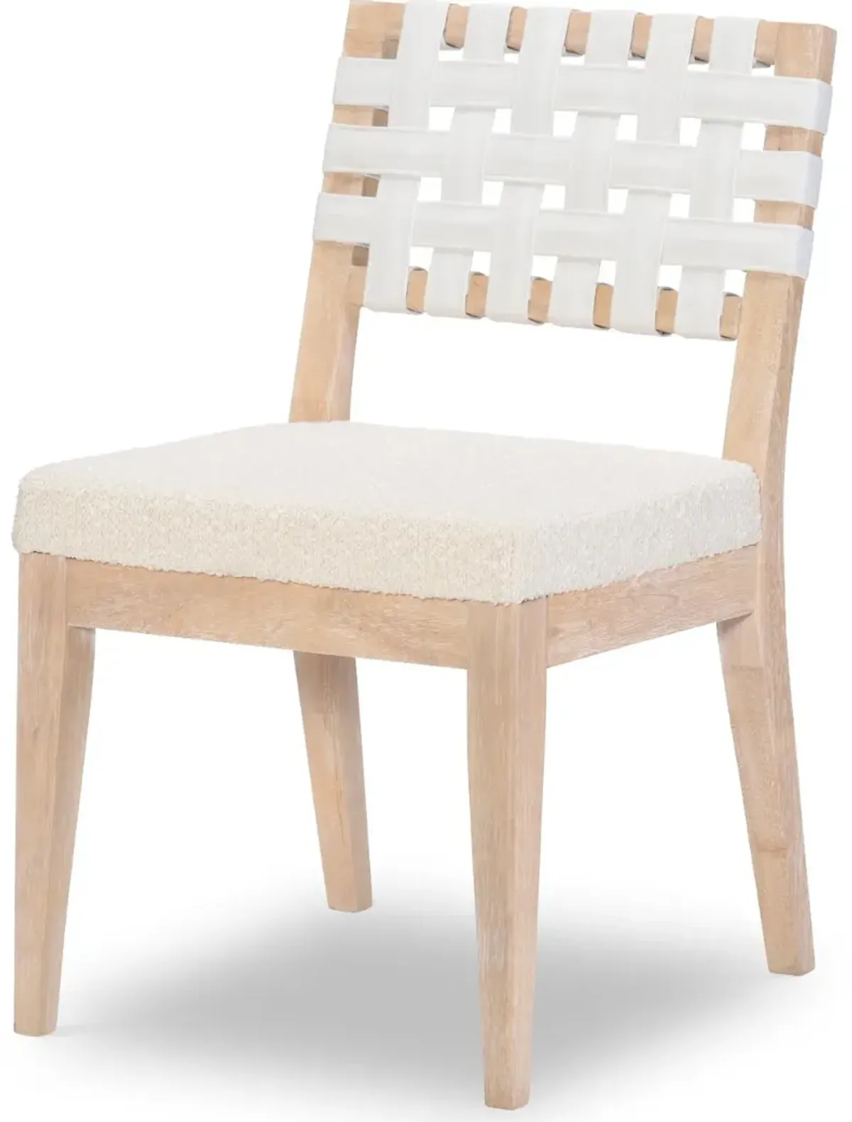 Biscayne Natural Pearl and Linen Dining Chair