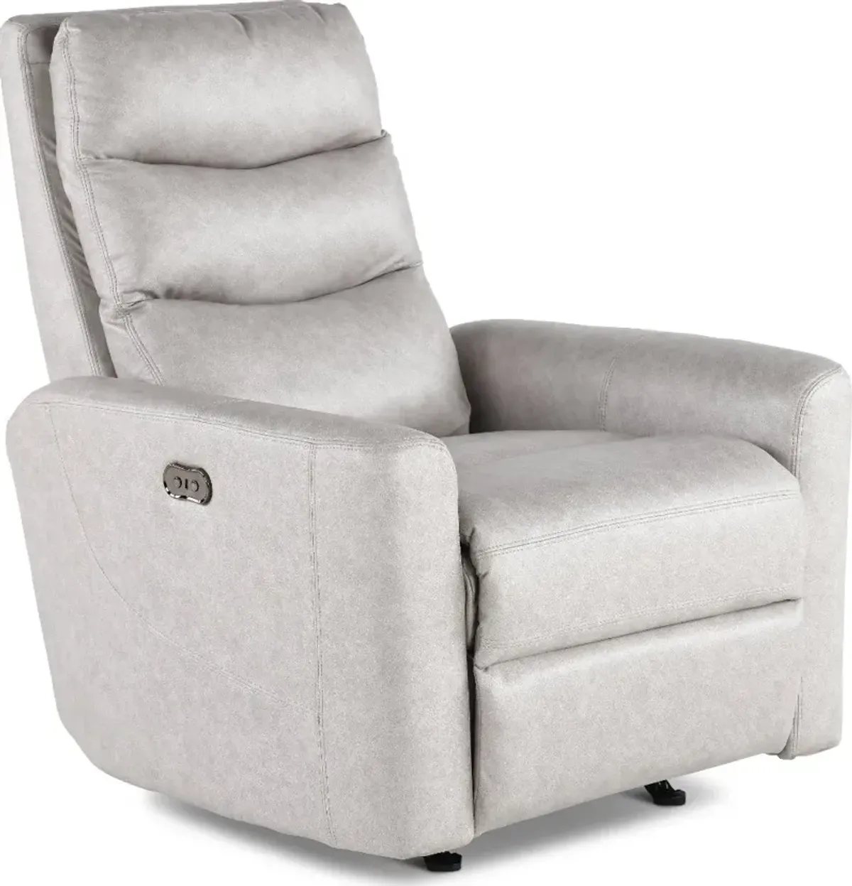 Jet Silver Power Rocker Recliner