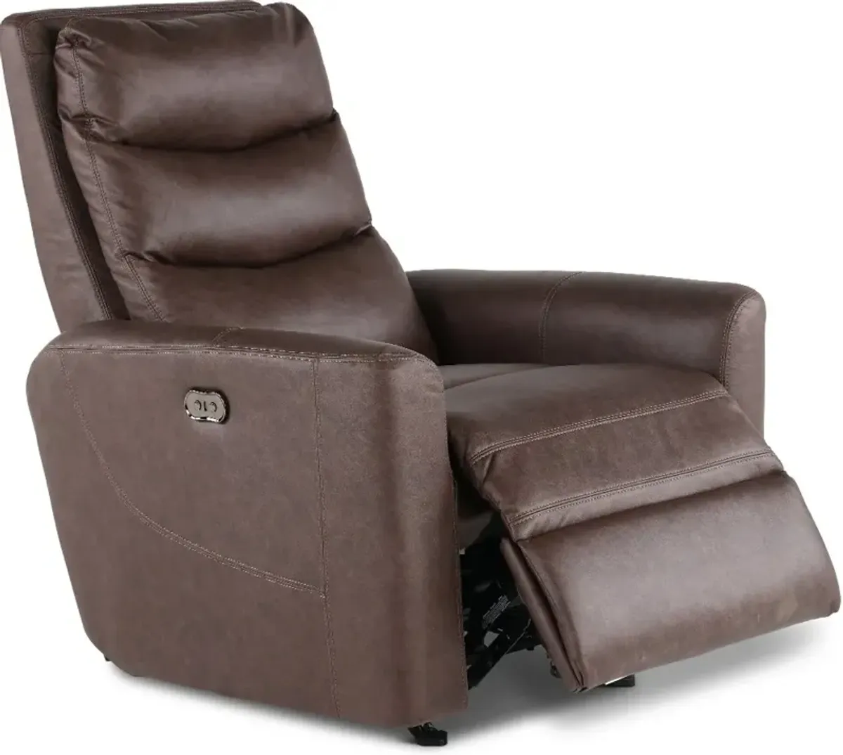 Jet Brown Power Rocker Recliner