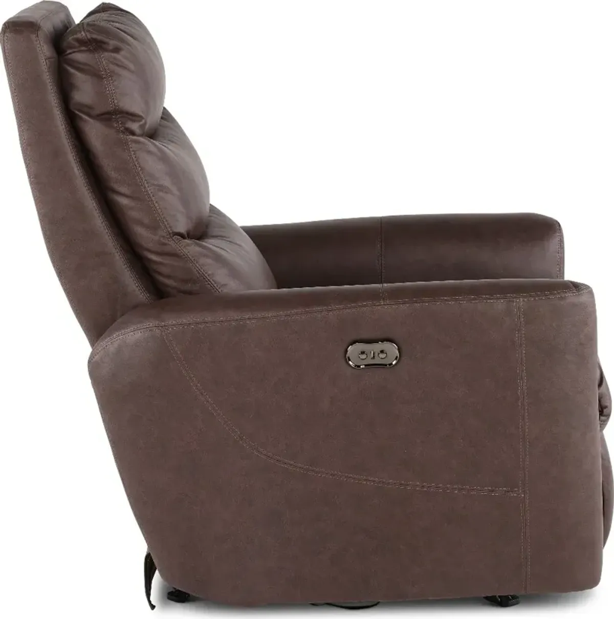 Jet Brown Power Rocker Recliner