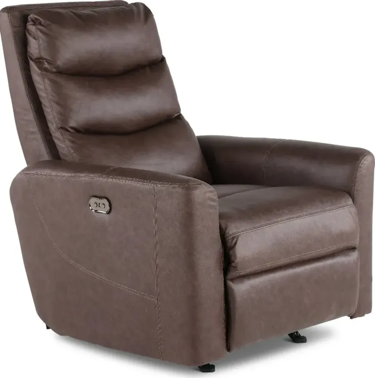 Jet Brown Power Rocker Recliner