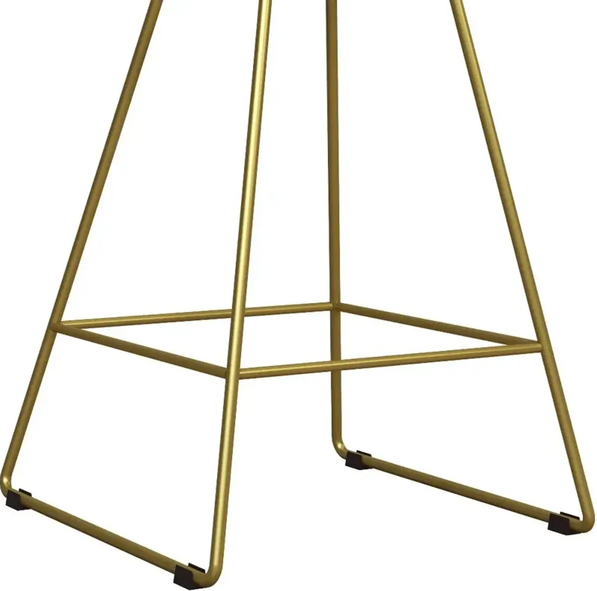 Ellis Brass Metal Counter Height Stool