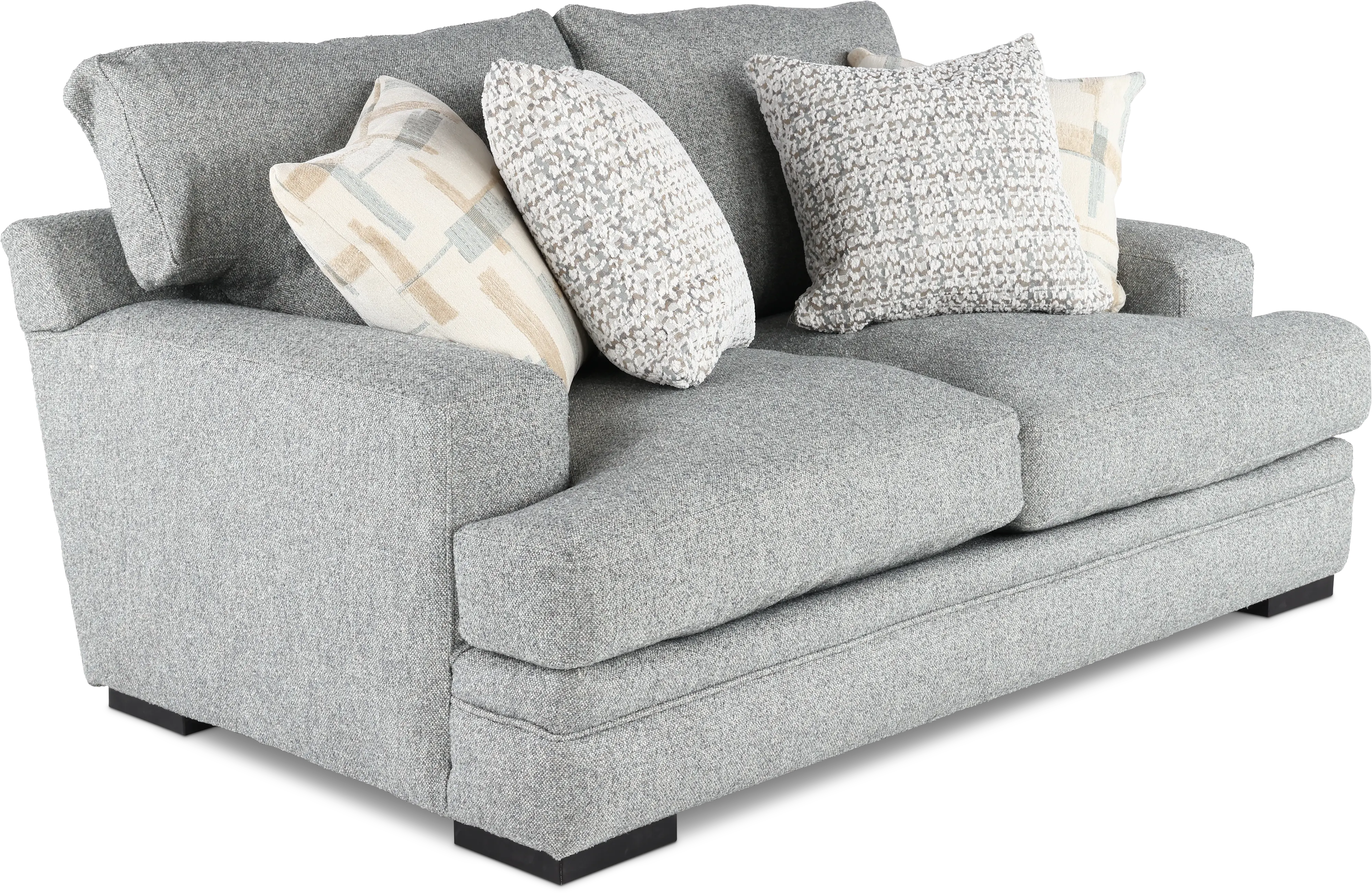 Piccolo Mist Gray Loveseat