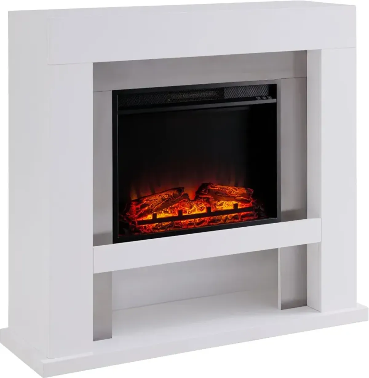 Lirrington Stainless Steel Electric Fireplace