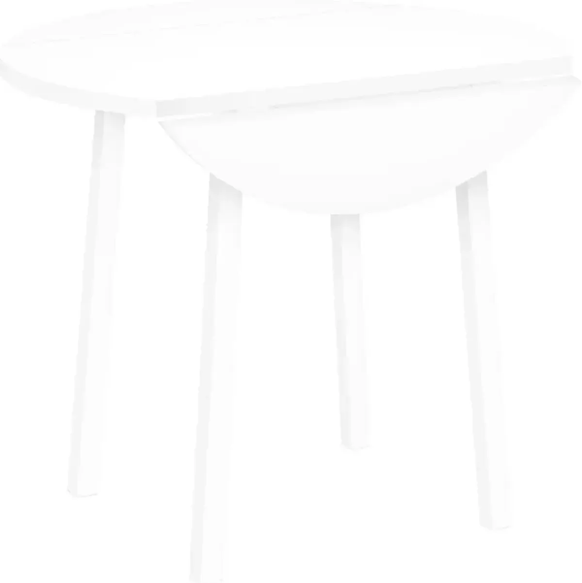 Hadley White 3 Piece Dining Set