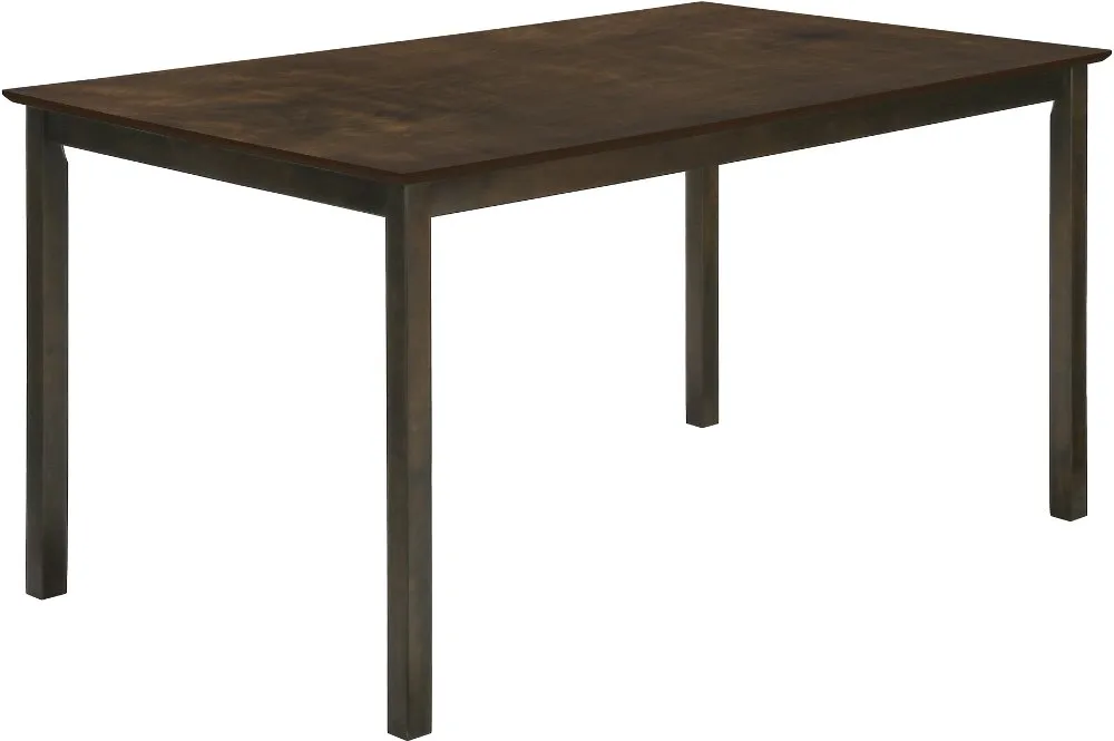 Laina Espresso Brown 60" Dining Table