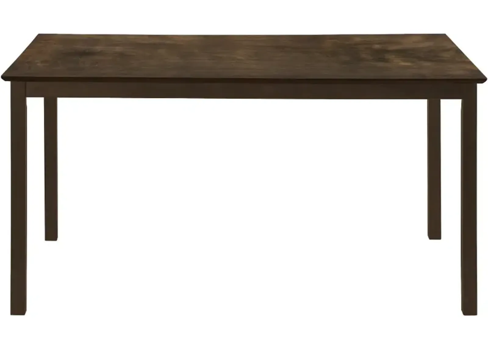 Laina Espresso Brown 60" Dining Table