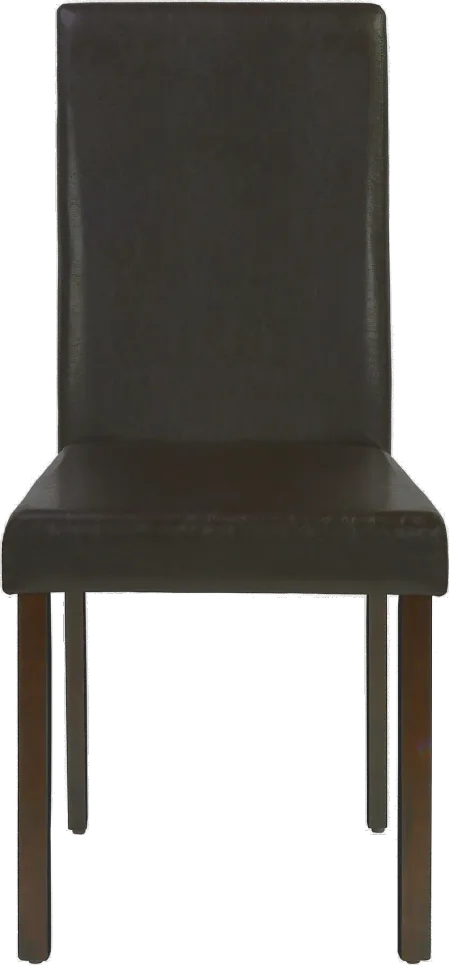 Laina Brown Upholstered Dining Chair, Set of 2