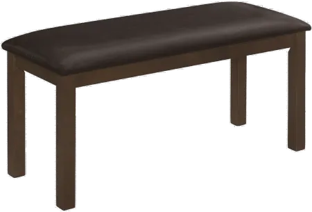 Laina Brown Dining Bench