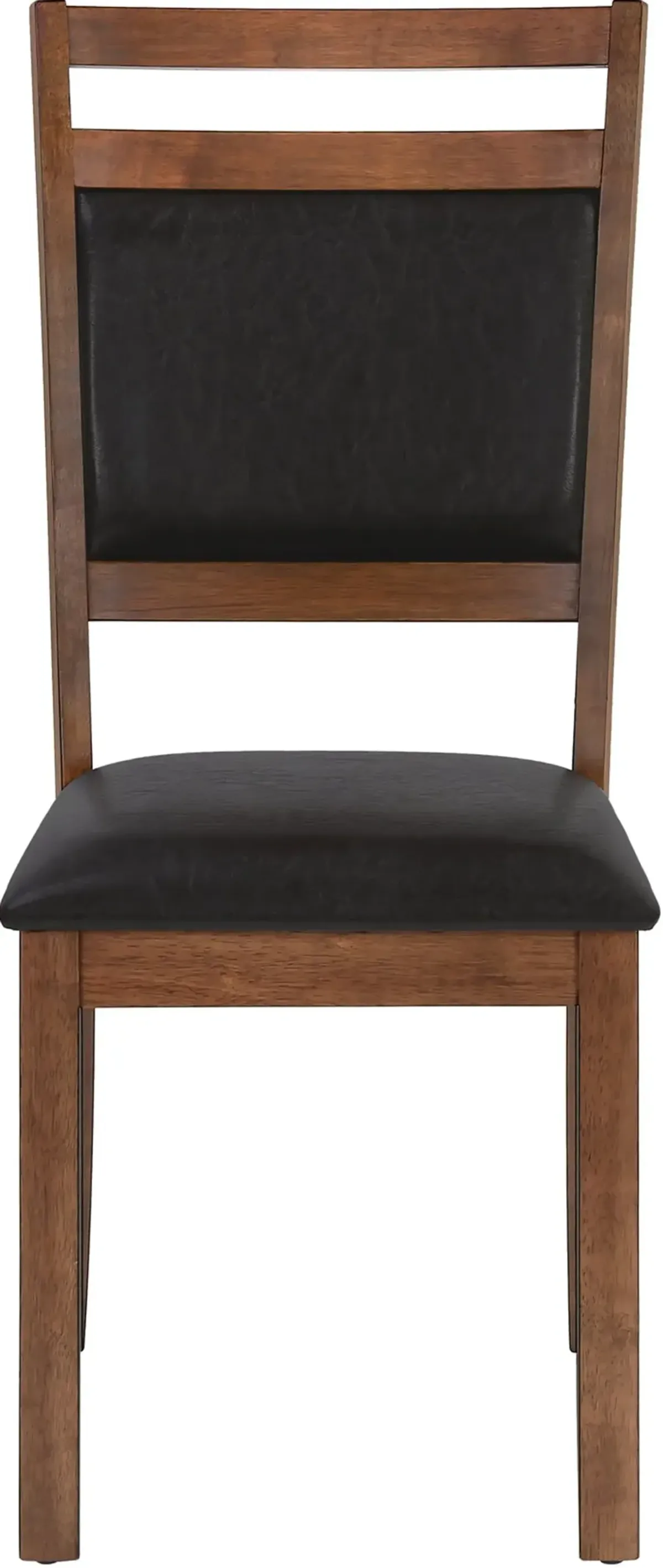 Malina Walnut Brown Dining Chair, Set of 2