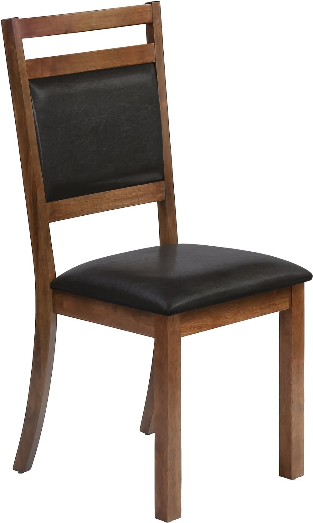 Malina Walnut Brown Dining Chair, Set of 2