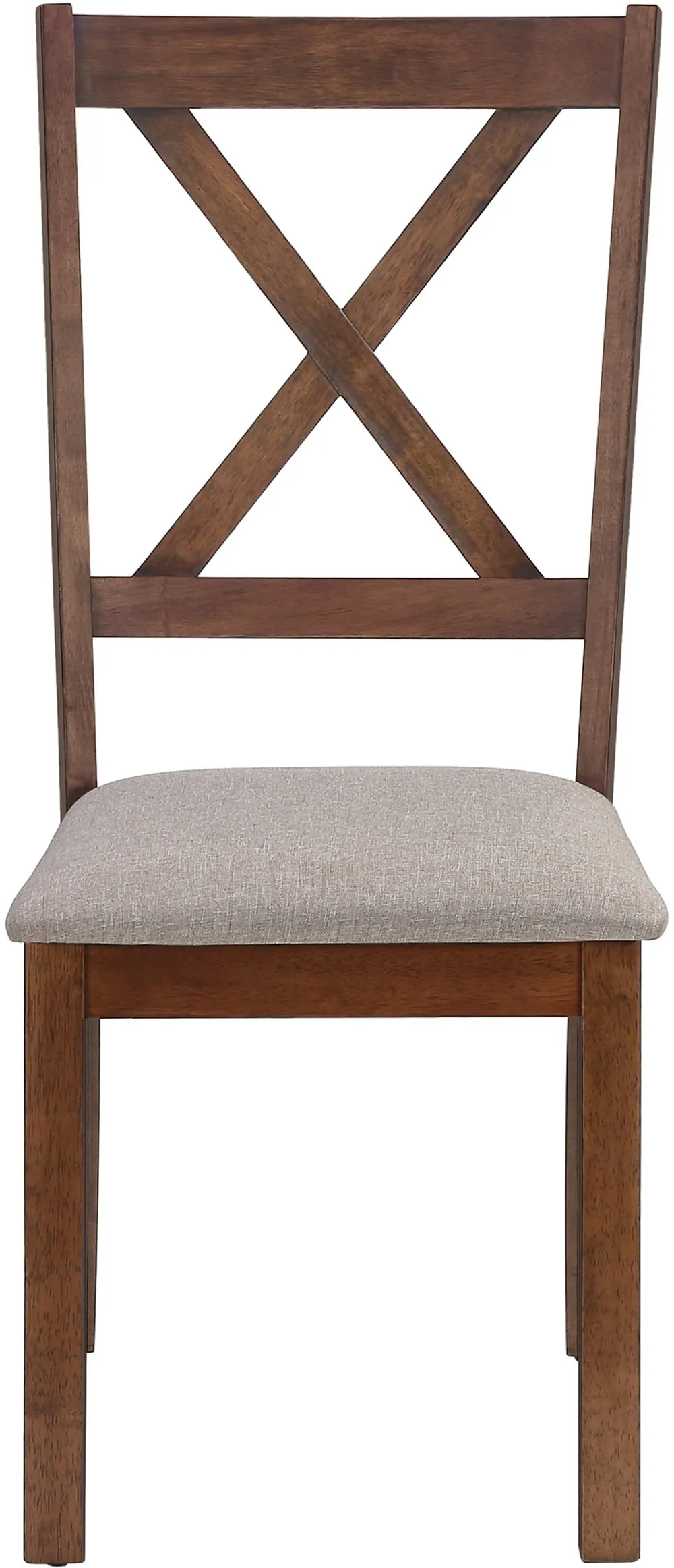 Malina Walnut Brown Dining Chair, Set of 2