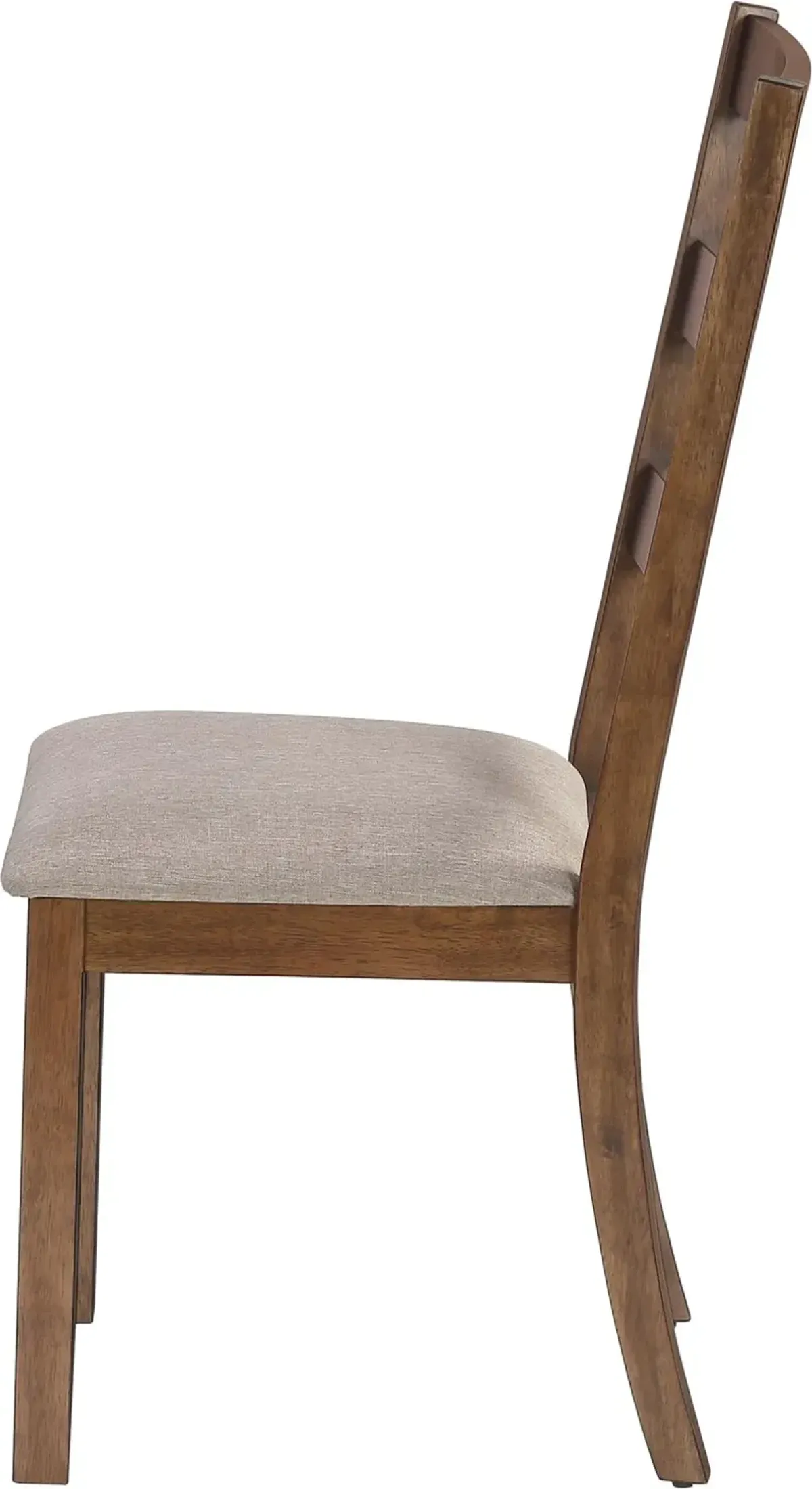 Malina Walnut Brown Dining Chair, Set of 2