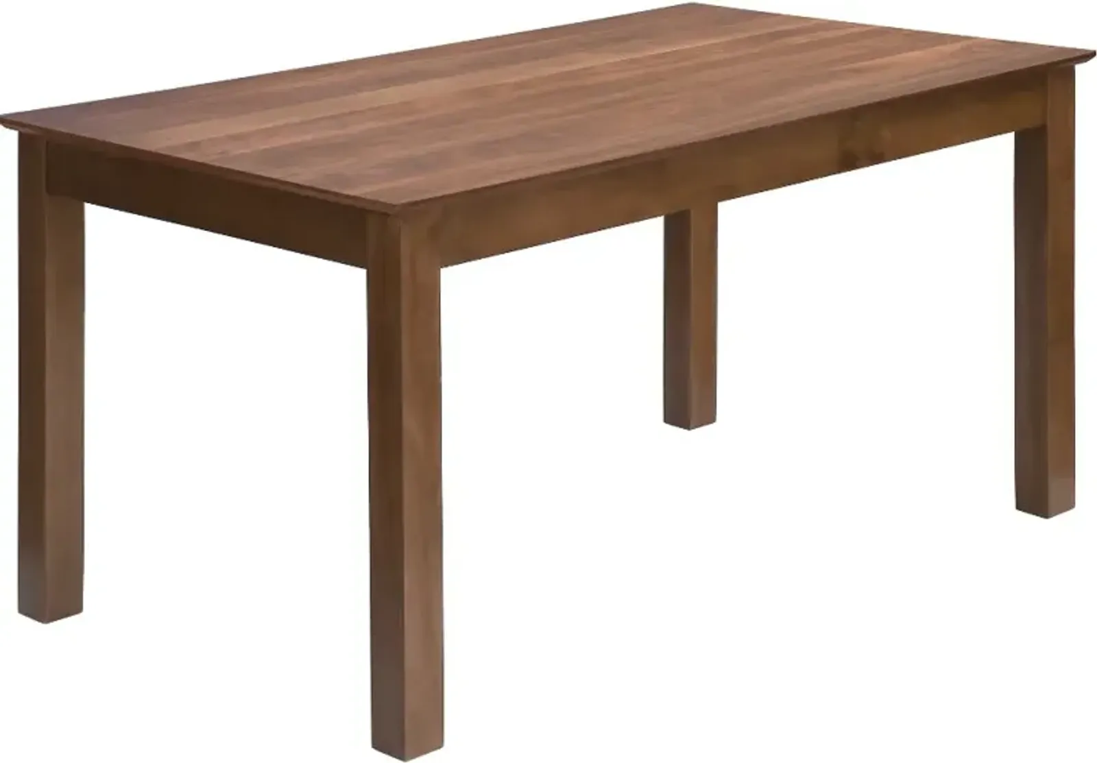 Malina Walnut Brown Rectangular Dining Table