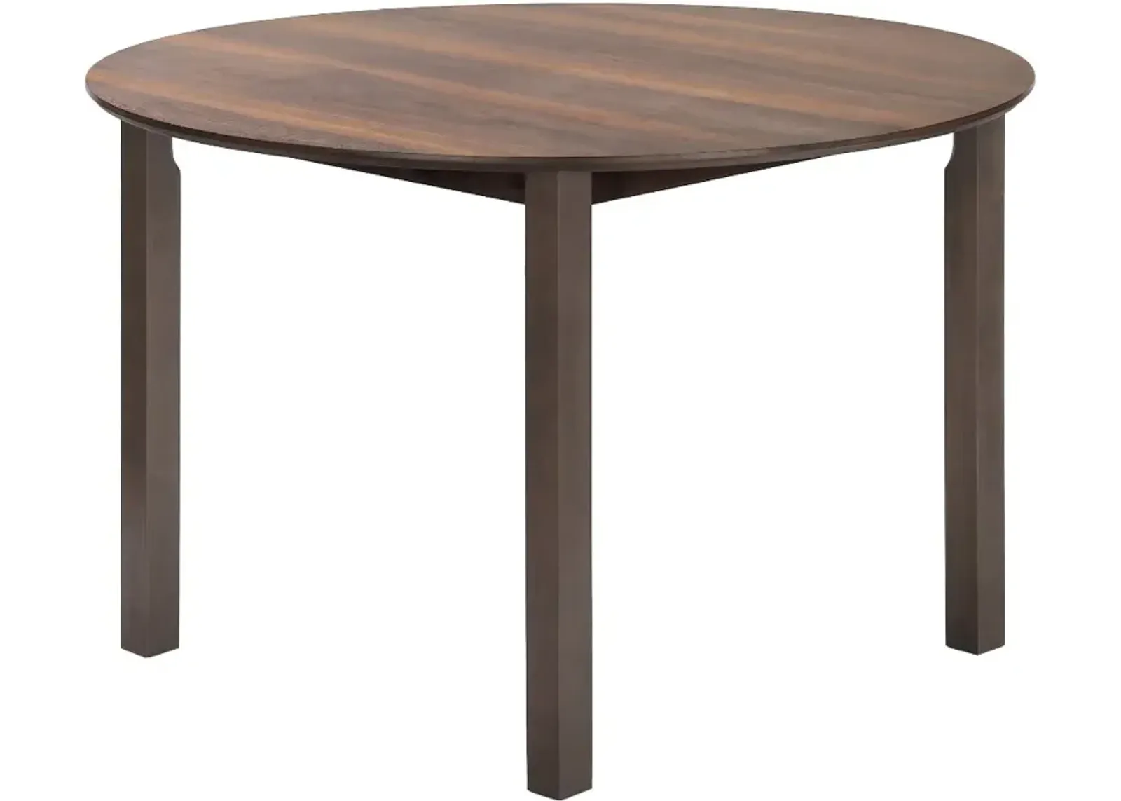 Malina Walnut Brown 48 Inch Round Dining Table