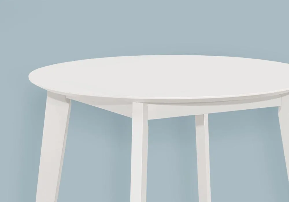 Marion White 30 Inch Round Dining Table