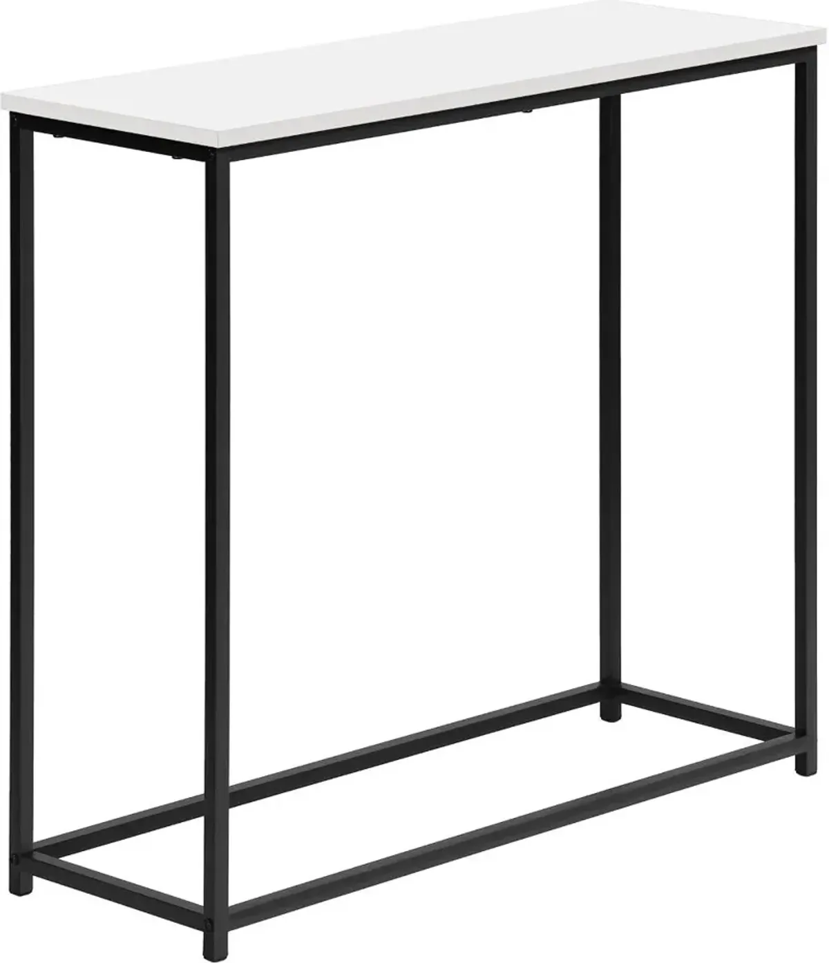 Blaine White and Black Console Table